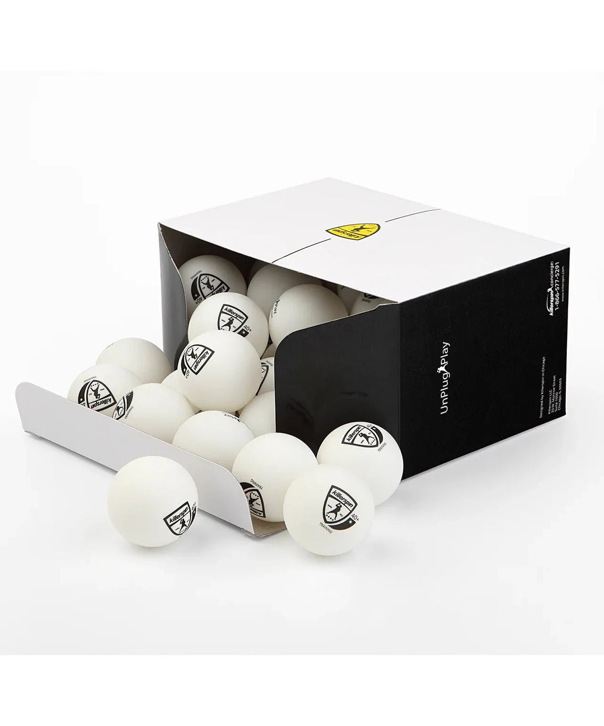 25 Pack - Training Balls 40+ (White) - Grand Alfresco