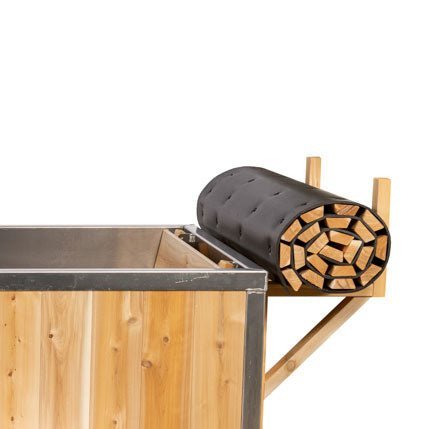 36"x84" Roll Up Cover - Knotty (Use without Wood Heater) - Grand Alfresco