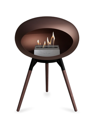 Le Feu - Dome Mocca Ground Wood Low - Fireplace - Grand Alfresco