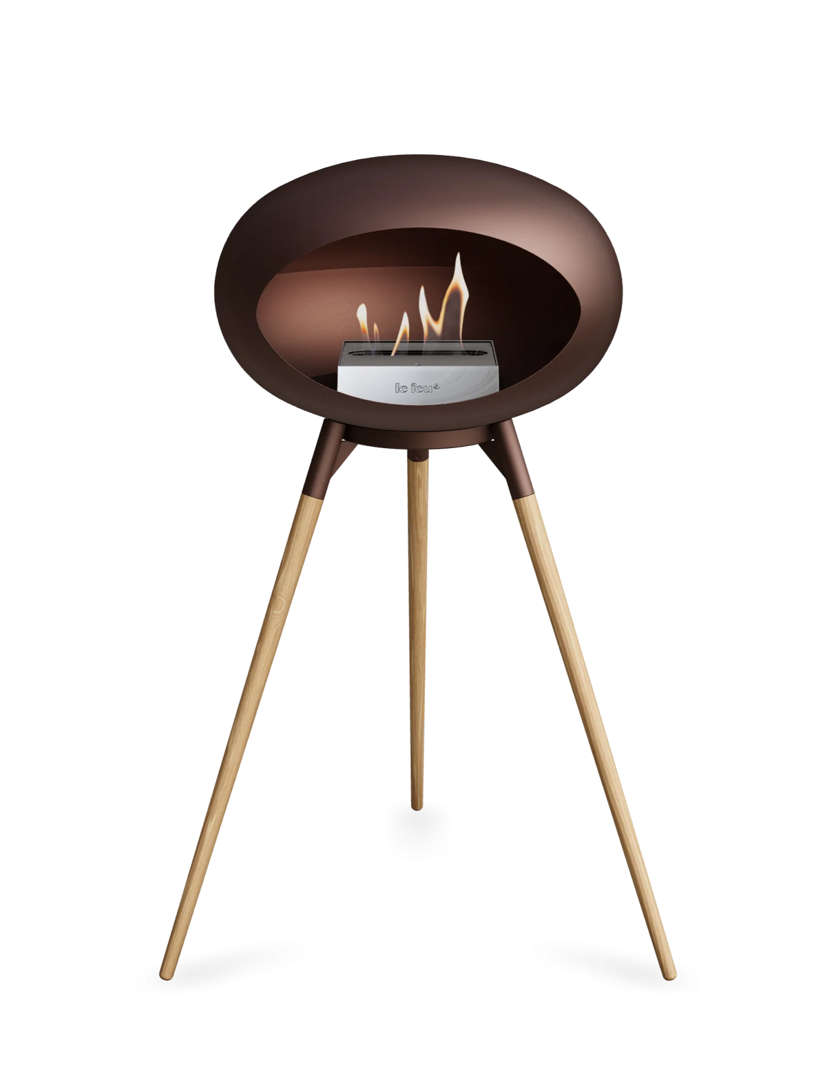 Le Feu - Dome Mocca Ground Wood High - Fireplace - Grand Alfresco