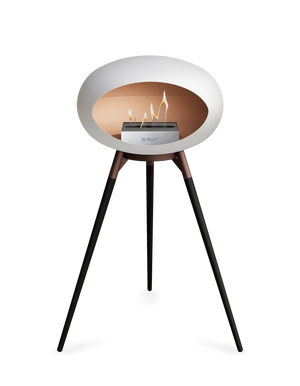 Le Feu - Dome White Ground Wood High - Fireplace - Grand Alfresco