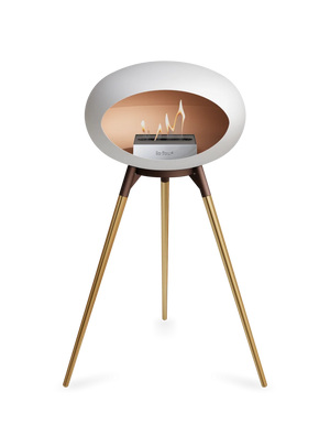 Le Feu - Dome White Ground Wood High - Fireplace - Grand Alfresco