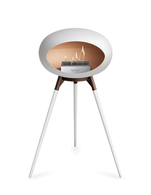 Le Feu - Dome White Ground Wood High - Fireplace - Grand Alfresco