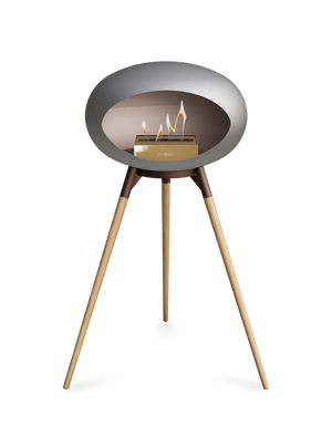 Le Feu - Dome Nickel Ground Wood High - Fireplace - Grand Alfresco