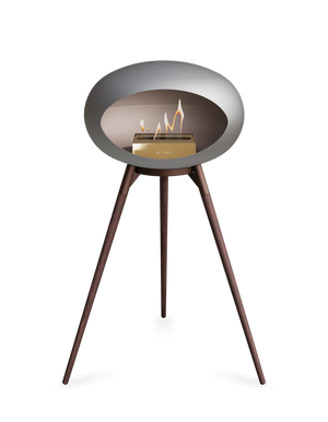 Le Feu - Dome Nickel Ground Wood High - Fireplace - Grand Alfresco