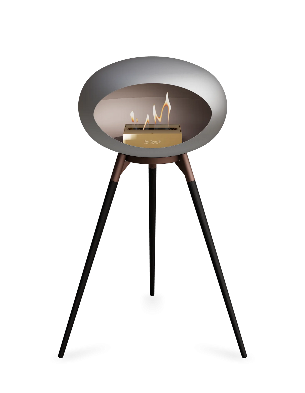 Le Feu - Dome Nickel Ground Wood High - Fireplace - Grand Alfresco