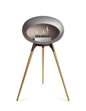 Le Feu - Dome Nickel Ground Wood High - Fireplace - Grand Alfresco