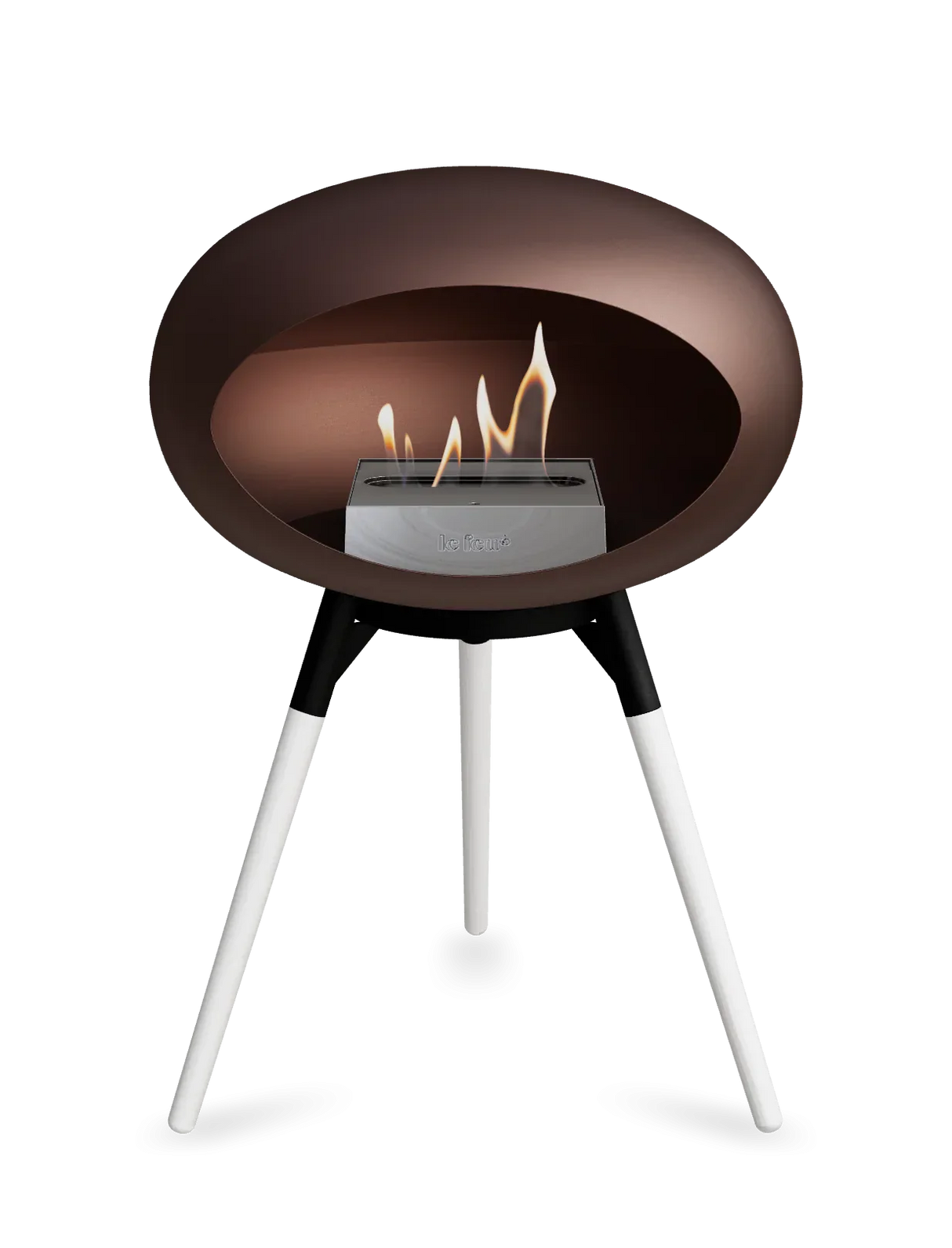 Le Feu - Dome Mocca Ground Wood Low - Fireplace - Grand Alfresco