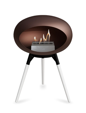 Le Feu - Dome Mocca Ground Wood Low - Fireplace - Grand Alfresco