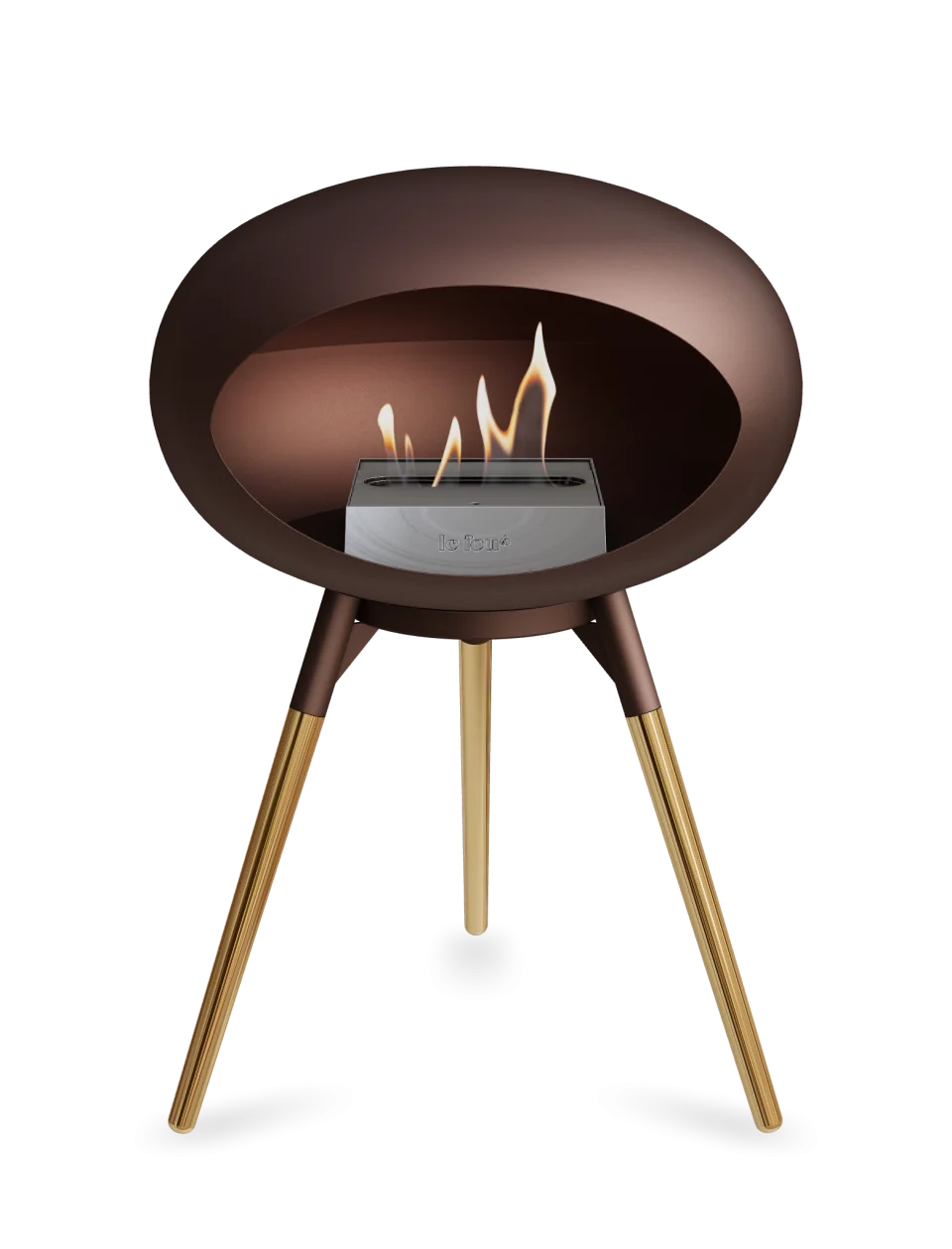 Le Feu - Dome Mocca Ground Wood Low - Fireplace - Grand Alfresco