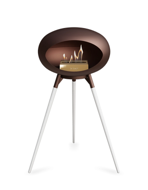 Le Feu - Dome Mocca Ground Wood High - Fireplace - Grand Alfresco