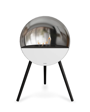 Le Feu - Dome Eye Chromed Silver - Fireplace - Grand Alfresco