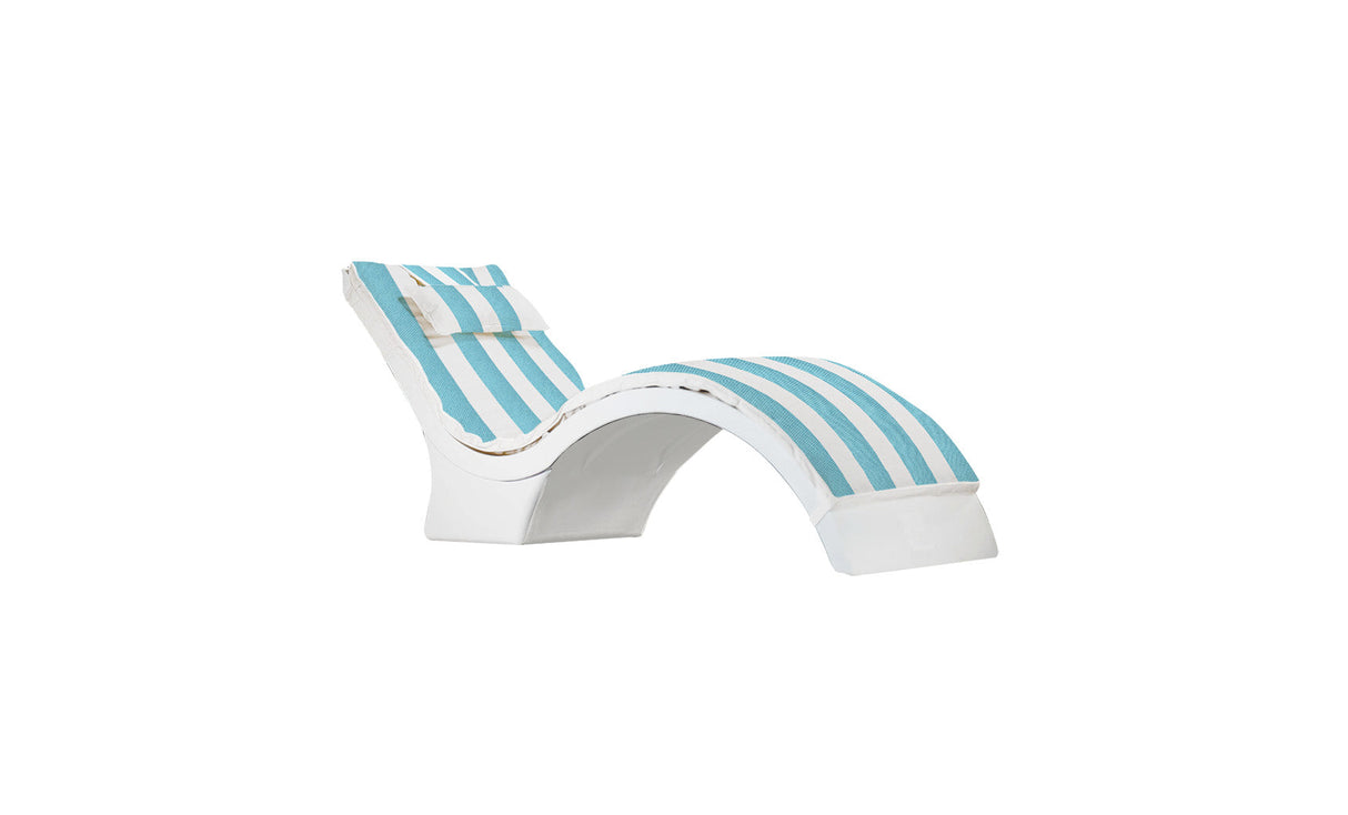 Ledge Lounger Signature Chaise Cushion - Grand Alfresco