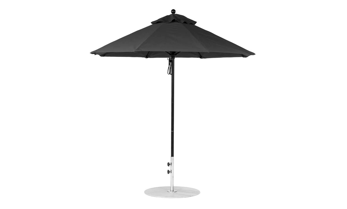 Ledge Loungers Essential Fiberglass Umbrella - 7.5' Octagon Pulley - Grand Alfresco