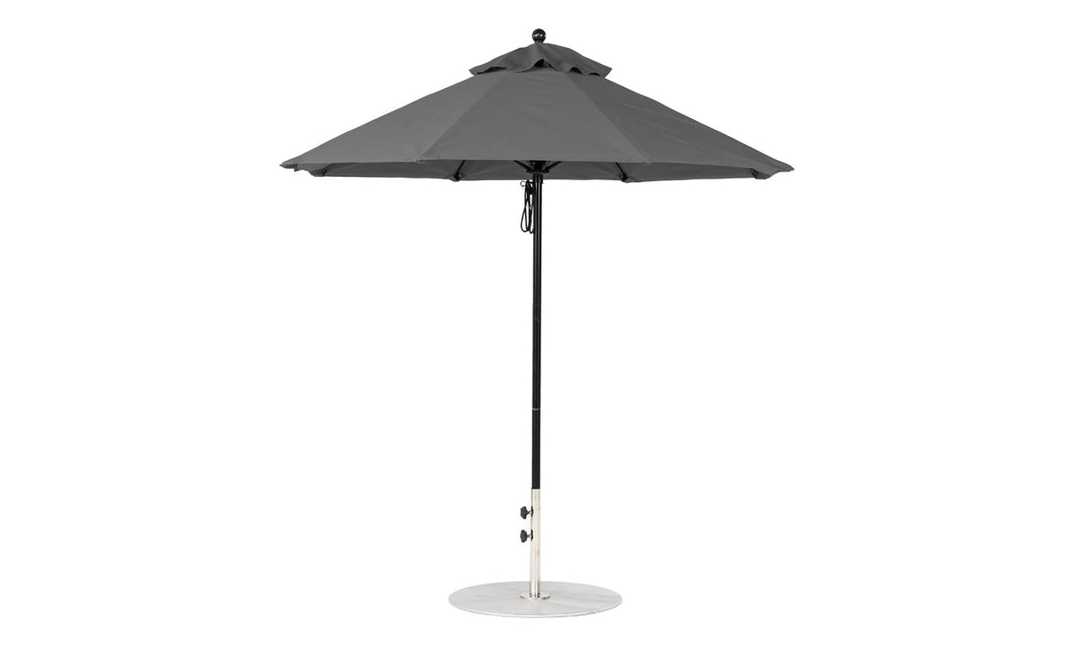 Ledge Loungers Essential Fiberglass Umbrella - 7.5' Octagon Pulley - Grand Alfresco