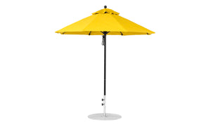 Ledge Loungers Essential Fiberglass Umbrella - 7.5' Octagon Pulley - Grand Alfresco