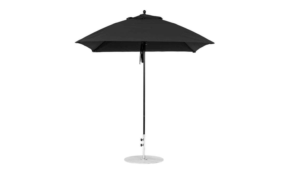 Ledge Loungers Essential Fiberglass Umbrella - 7.5' Square Pulley - Grand Alfresco