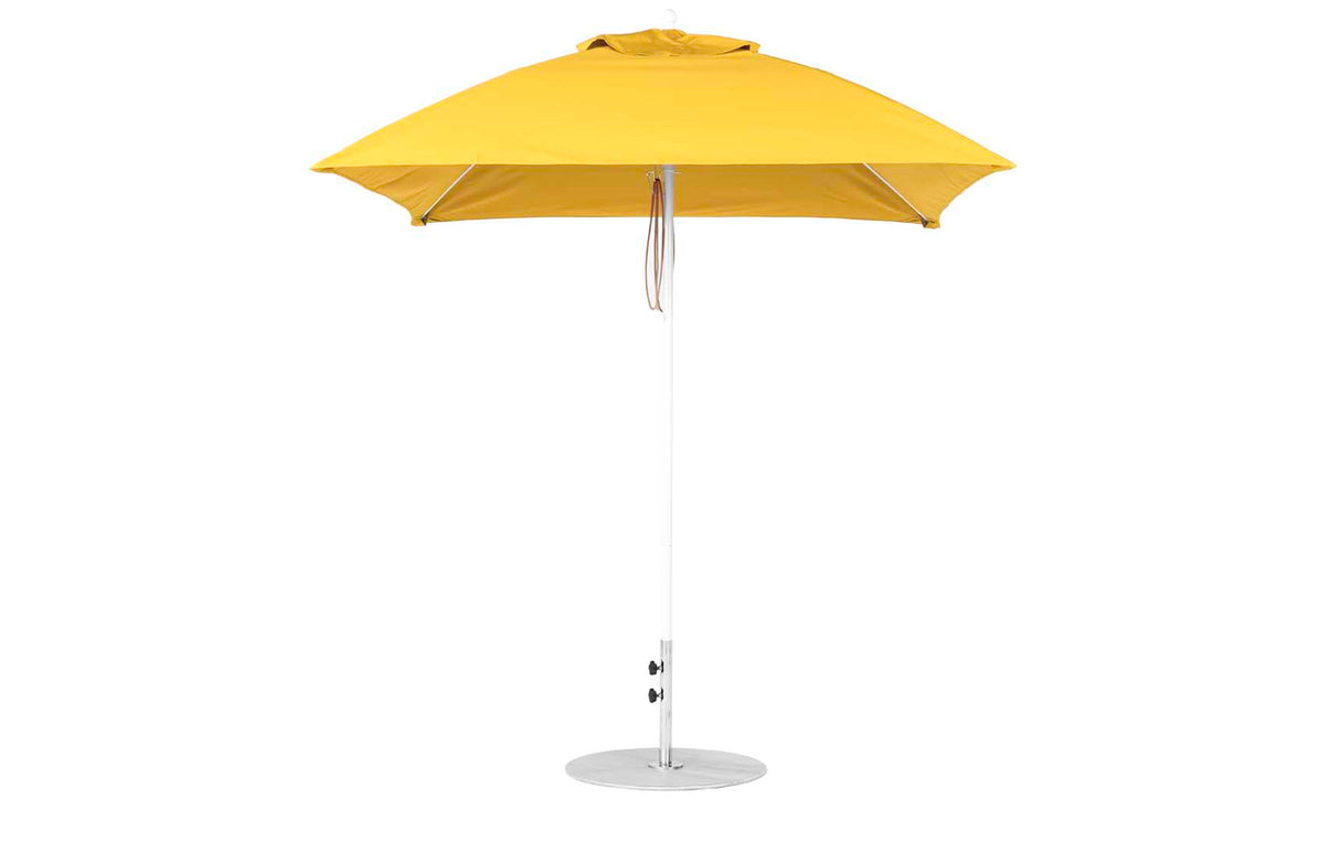 Ledge Loungers Essential Fiberglass Umbrella - 7.5' Square Pulley - Grand Alfresco