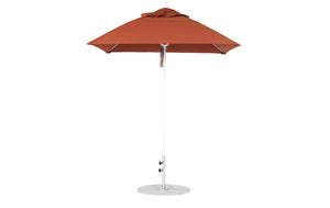 Ledge Loungers Essential Fiberglass Umbrella - 6.5' Square Pulley - Grand Alfresco