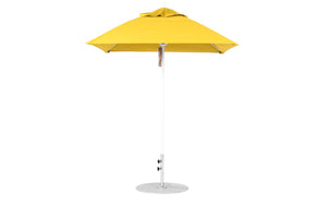 Ledge Loungers Essential Fiberglass Umbrella - 6.5' Square Pulley - Grand Alfresco