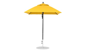 Ledge Loungers Essential Fiberglass Umbrella - 6.5' Square Pulley - Grand Alfresco