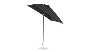 Ledge Loungers Essential Fiberglass Umbrella - 7.5' Square Crank Auto Tilt - Grand Alfresco