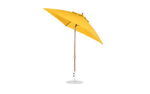 Ledge Loungers Essential Fiberglass Umbrella - 7.5' Square Crank Auto Tilt - Grand Alfresco