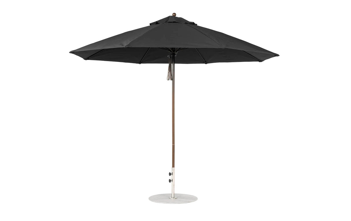 Ledge Loungers Essential Fiberglass Umbrella - 11' Octagon Pulley - Grand Alfresco