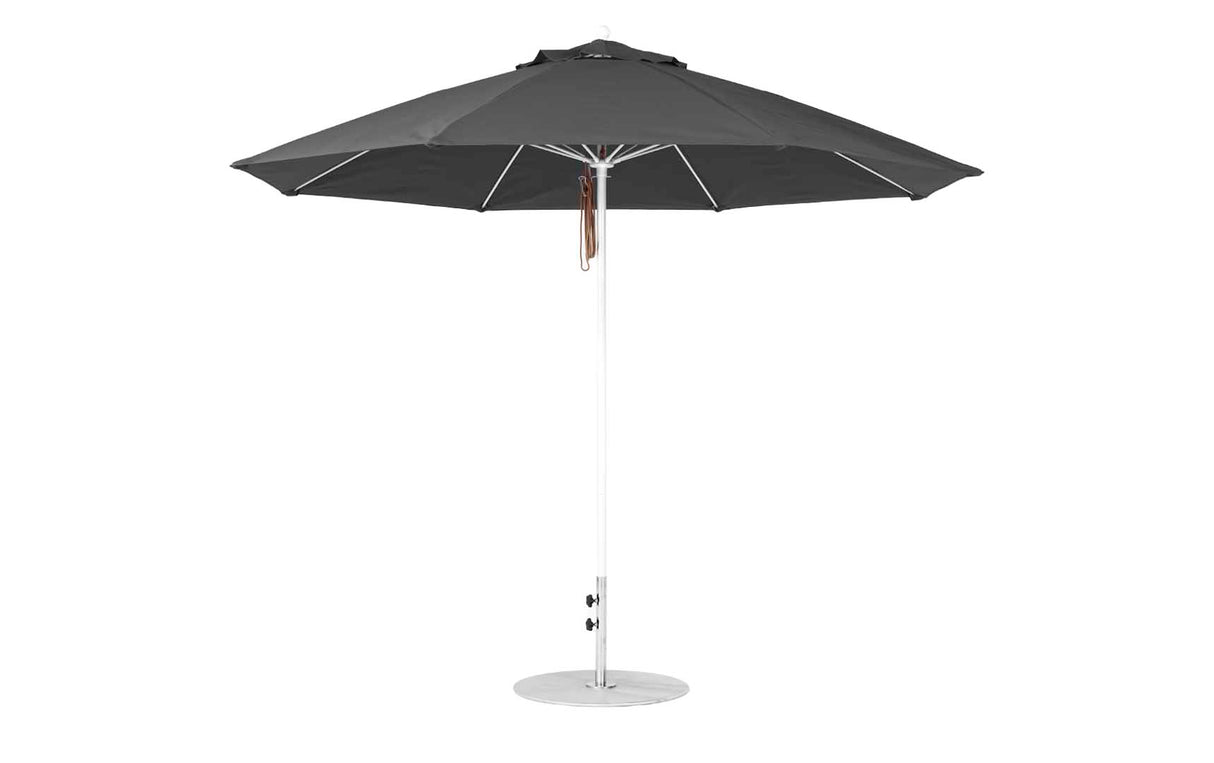 Ledge Loungers Essential Fiberglass Umbrella - 11' Octagon Pulley - Grand Alfresco