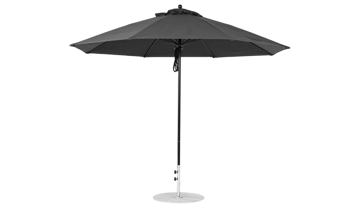 Ledge Loungers Essential Fiberglass Umbrella - 11' Octagon Pulley - Grand Alfresco