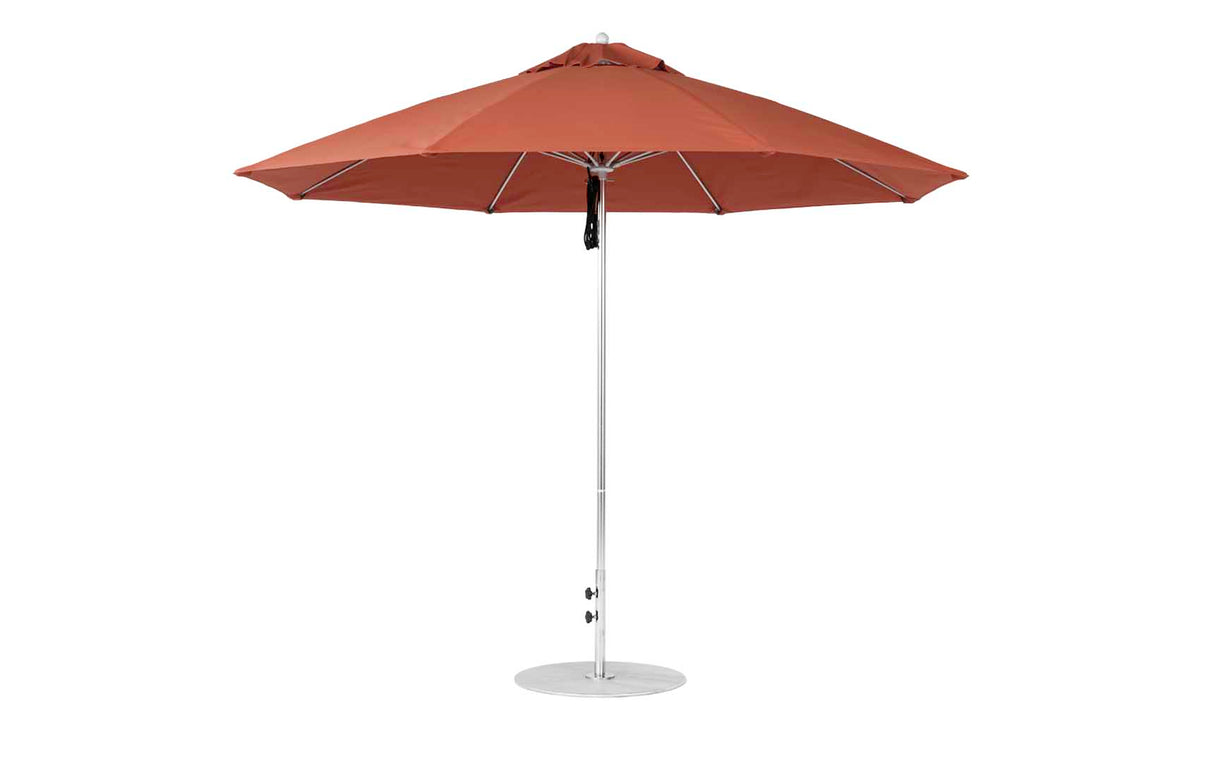 Ledge Loungers Essential Fiberglass Umbrella - 11' Octagon Pulley - Grand Alfresco