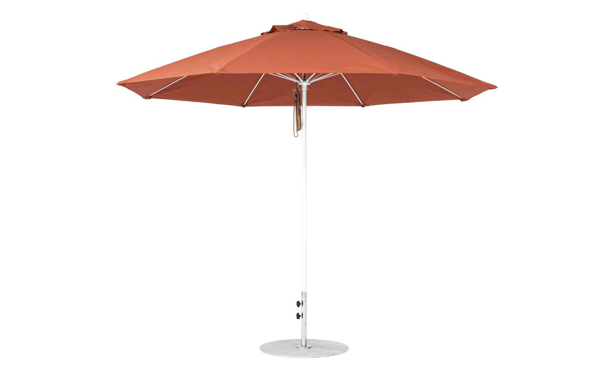 Ledge Loungers Essential Fiberglass Umbrella - 11' Octagon Pulley - Grand Alfresco