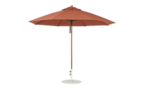 Ledge Loungers Essential Fiberglass Umbrella - 11' Octagon Pulley - Grand Alfresco