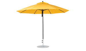 Ledge Loungers Essential Fiberglass Umbrella - 11' Octagon Pulley - Grand Alfresco