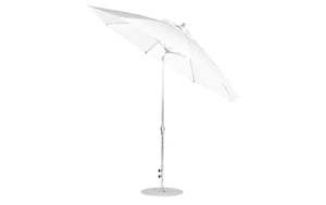 Ledge Loungers Essential Fiberglass Umbrella - 11' Octagon Crank Auto Tilt - Grand Alfresco