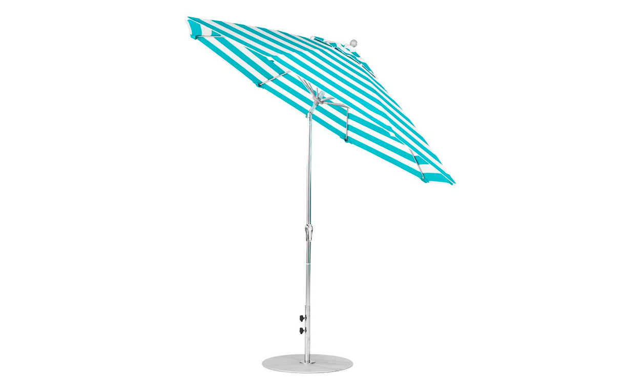 Ledge Loungers Essential Fiberglass Umbrella - 9' Octagon Crank Auto Tilt - Grand Alfresco