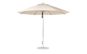 Ledge Loungers Essential Fiberglass Umbrella - 11' Octagon Pulley - Grand Alfresco