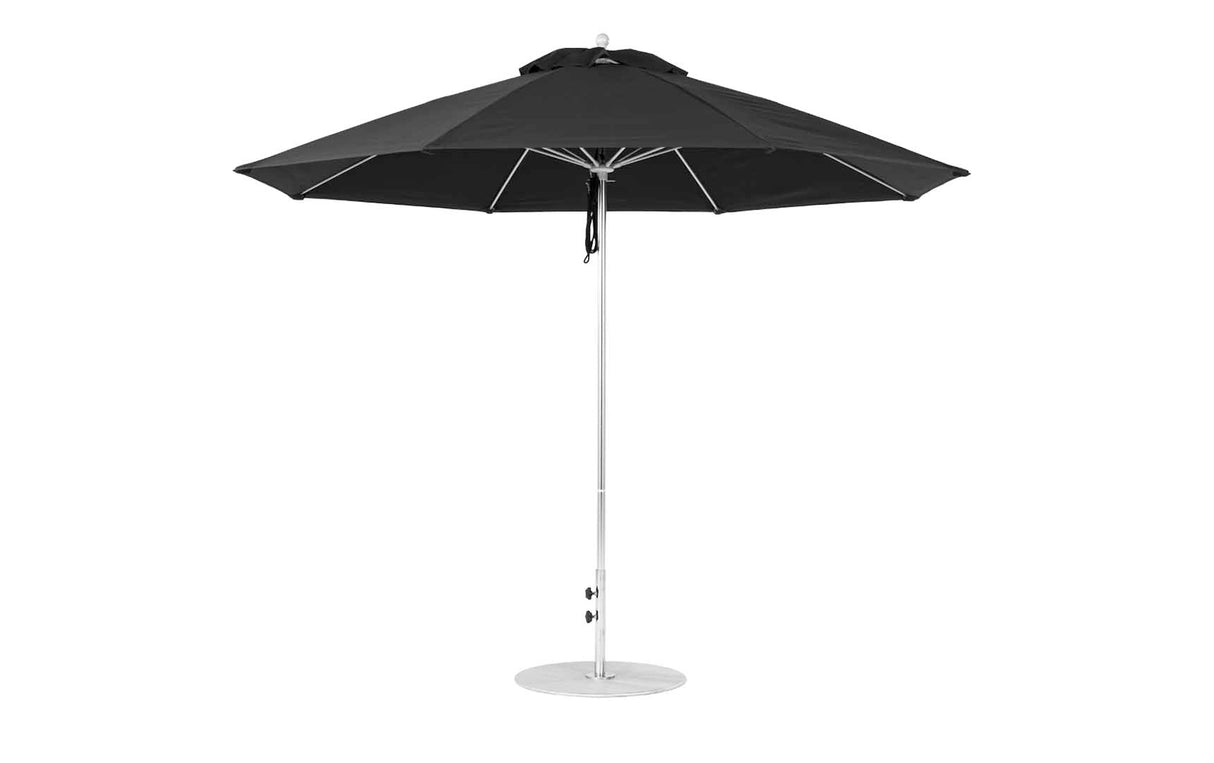 Ledge Loungers Essential Fiberglass Umbrella - 11' Octagon Pulley - Grand Alfresco