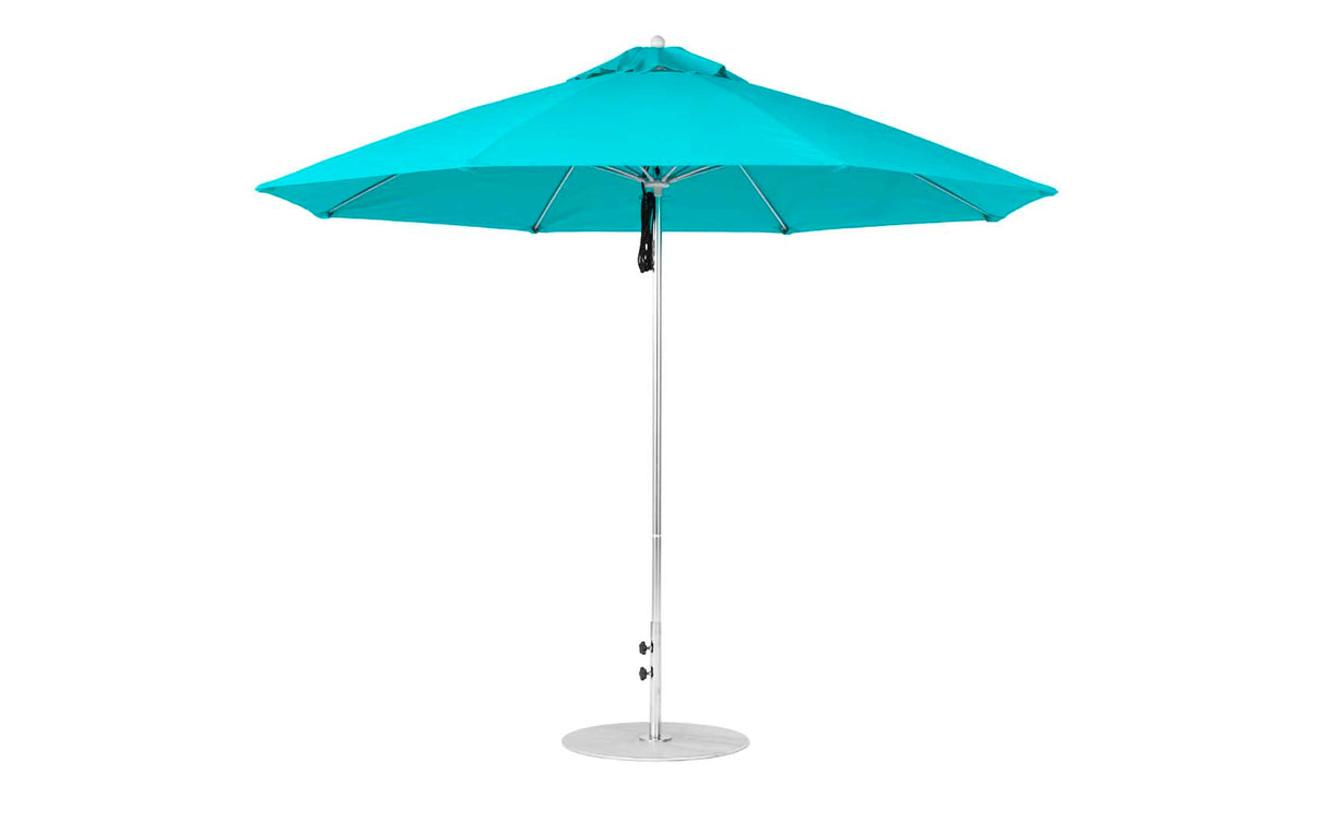 Ledge Loungers Essential Fiberglass Umbrella - 11' Octagon Pulley - Grand Alfresco