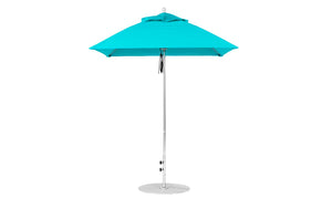 Ledge Loungers Essential Fiberglass Umbrella - 6.5' Square Pulley - Grand Alfresco