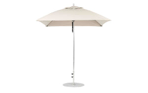 Ledge Loungers Essential Fiberglass Umbrella - 7.5' Square Pulley - Grand Alfresco