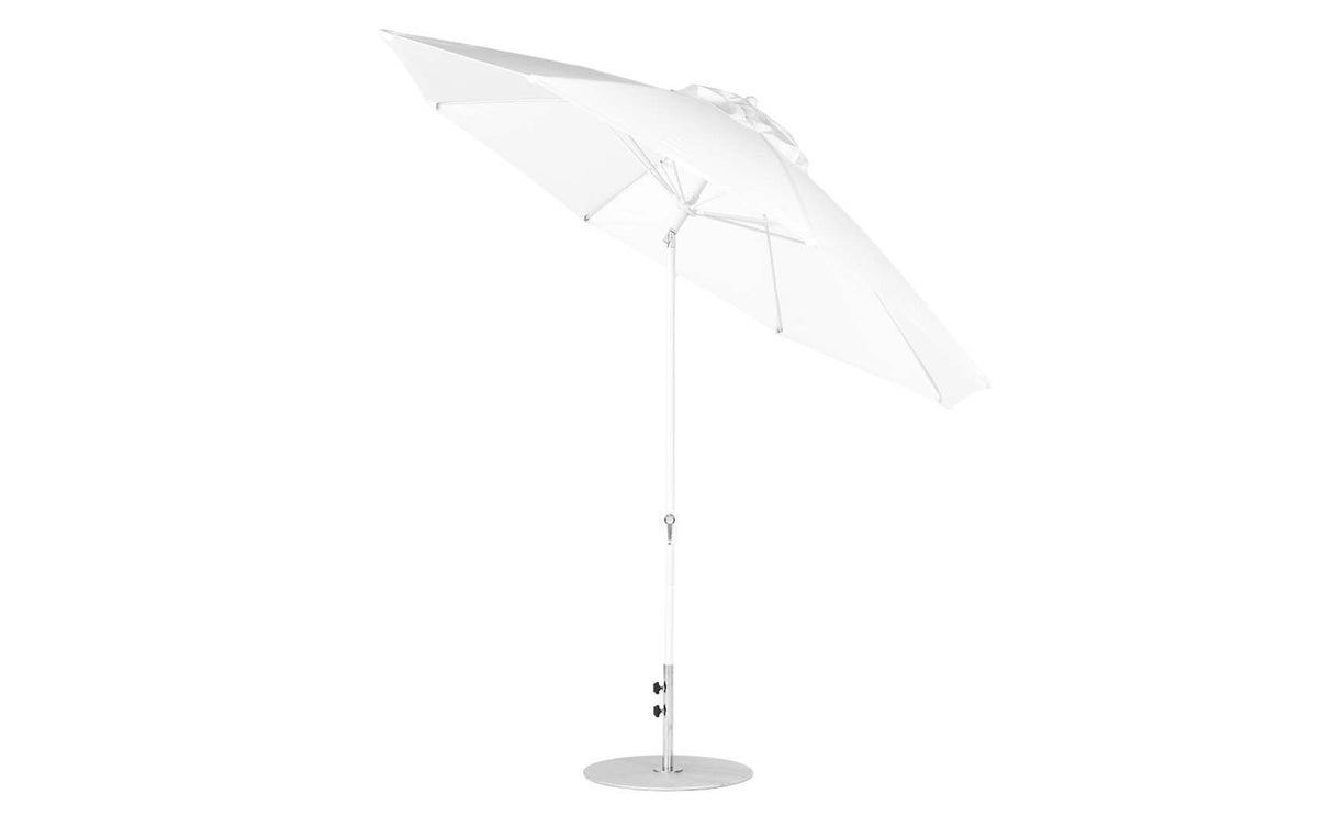 Ledge Loungers Essential Fiberglass Umbrella - 11' Octagon Crank Auto Tilt - Grand Alfresco