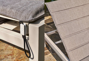 Aluminum Outdoor Core Chaise Lounge - Grand Alfresco