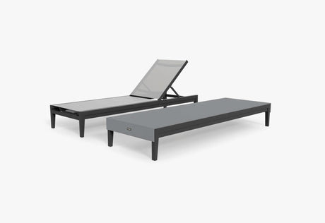 Aluminum Outdoor Core Chaise Lounge - Grand Alfresco