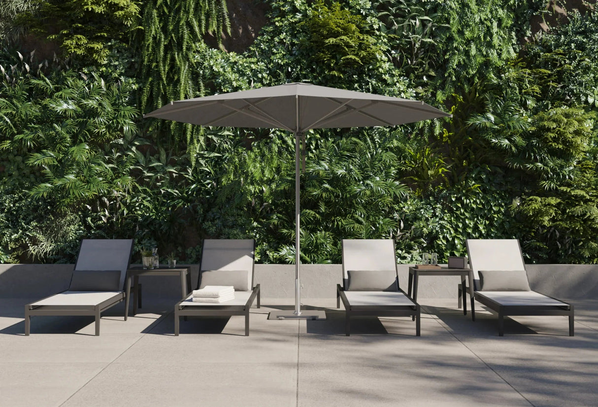 Aluminum Outdoor Core Chaise Lounge - Grand Alfresco