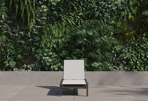 Aluminum Outdoor Infinity Chaise Lounge - Grand Alfresco