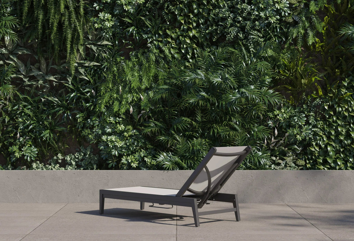 Aluminum Outdoor Infinity Chaise Lounge - Grand Alfresco