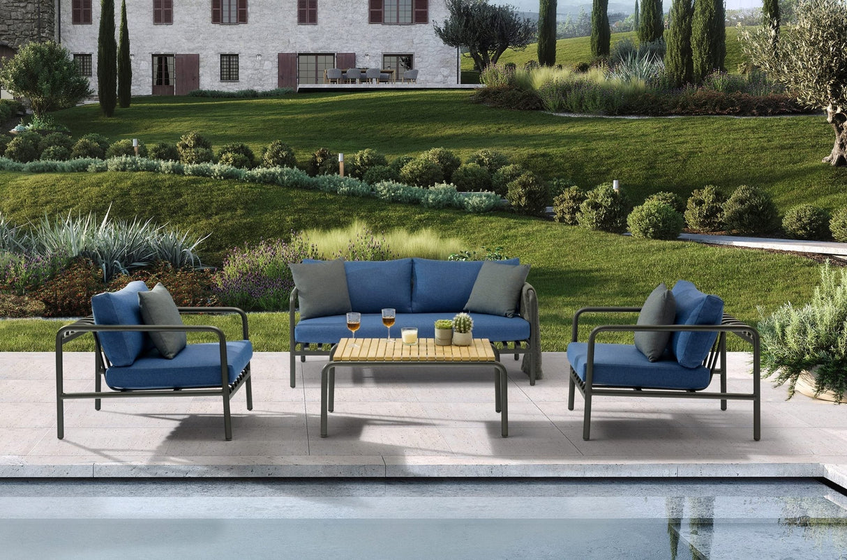 Andrea 4 - Pieces Outdoor Collection - Grand Alfresco