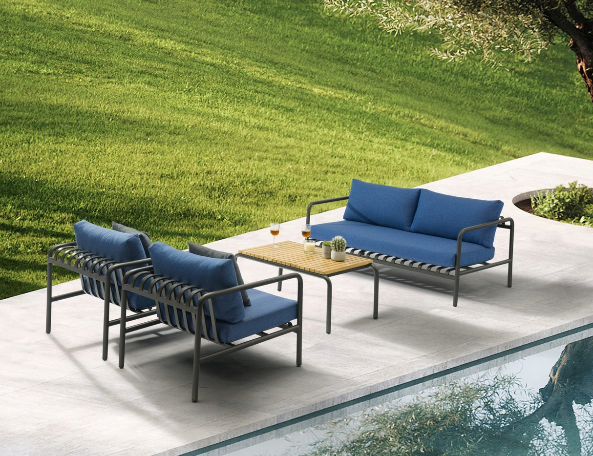 Andrea 4 - Pieces Outdoor Collection - Grand Alfresco