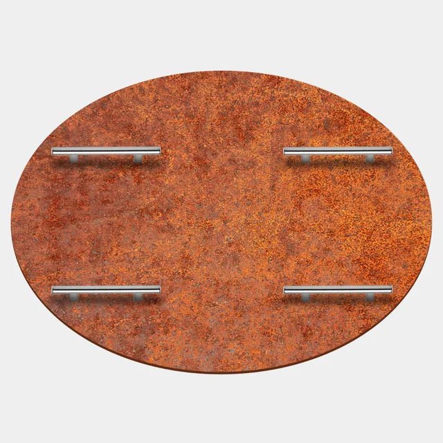 Arteflame 40 Corten Steel Fire Pit Cover - Heavy Duty Protection - Grand Alfresco